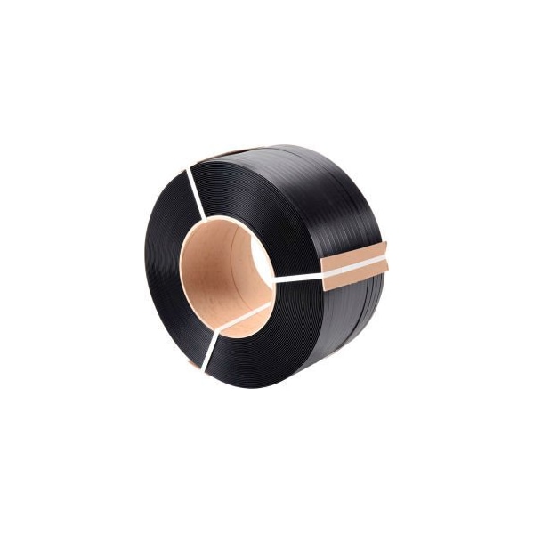 Pac Strapping Products Polypropylene Strapping 1/2W x 6000L x 0.030 Thick 8 x 8 Core Black 48M.60.2160 - main